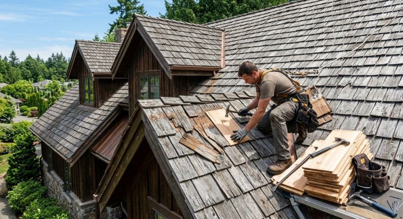 Cedar Shingles Repair