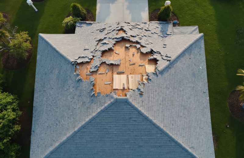 Storm Damage Roof Repair in New Albany, OH