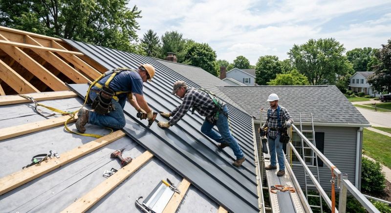 Aluminum Roof Installation in Centerburg, OH