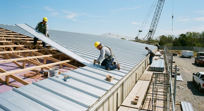 Aluminum Roof Installation in Morrow County, OH