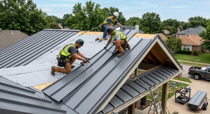 Aluminum Roof Installation in Powell, OH