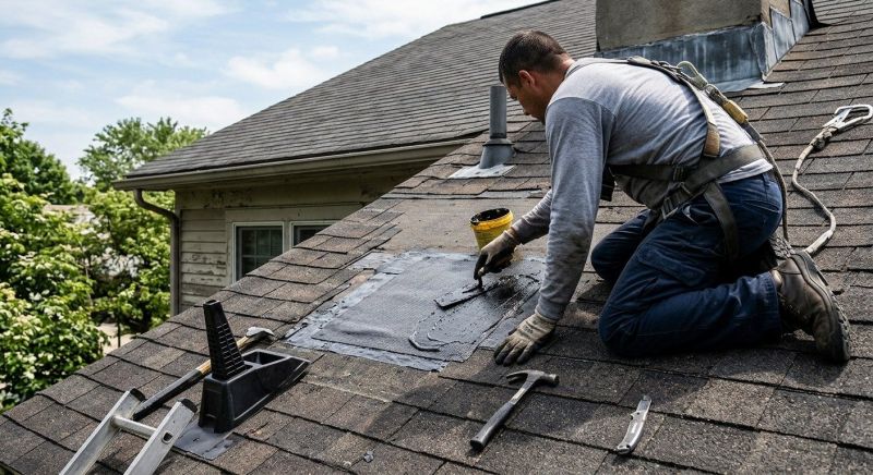 Asphalt Roof Leak Repair in Marengo, OH