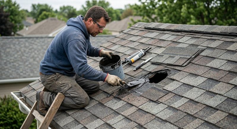 Asphalt Roof Leak Repair in Mount Vernon, OH