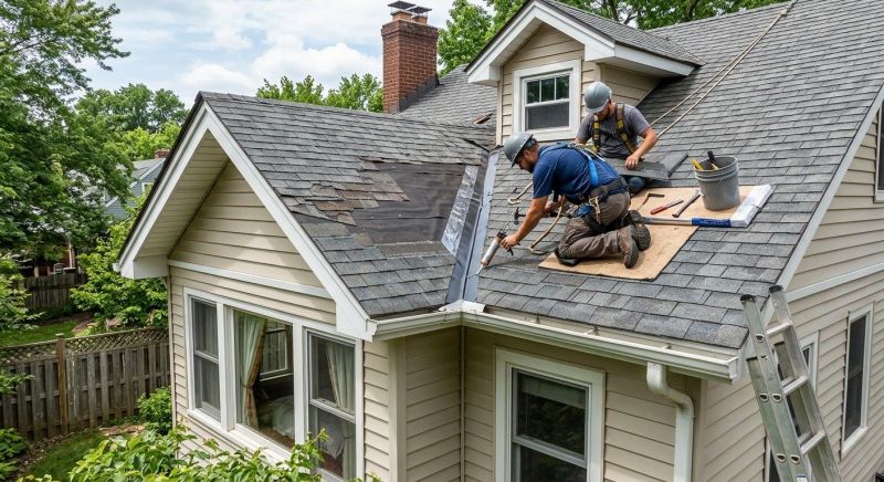 Asphalt Roof Repair in Lewis Center, OH