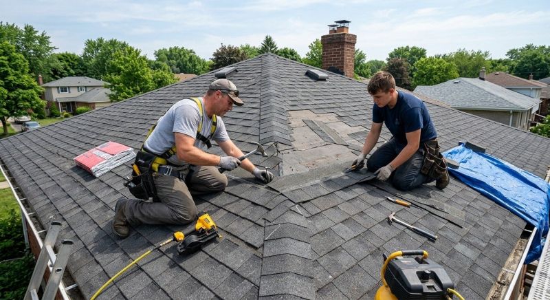 Asphalt Roof Repair in Mount Gilead, OH