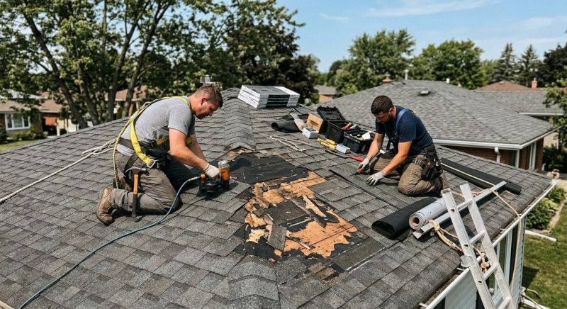 Asphalt Roof Repair in Newark, OH
