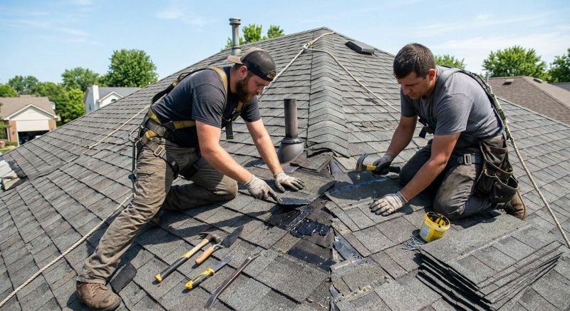 Asphalt Roof Repair in Ostrander, OH