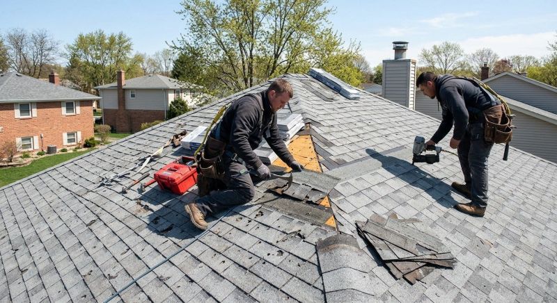 Asphalt Roof Repair in Sparta, OH