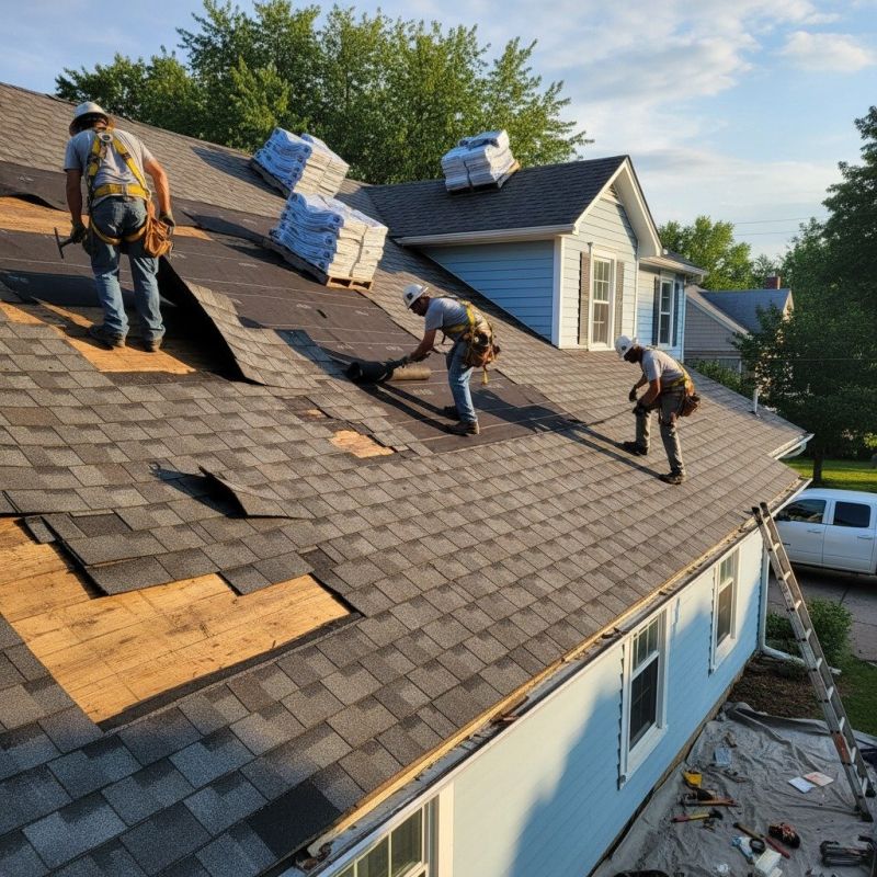 Asphalt Roof Replacement in Mount Gilead, OH
