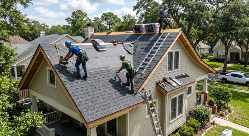 Asphalt Shingle Roof Installation in Sunbury, OH