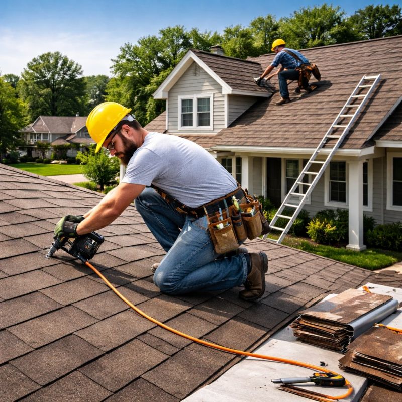 Asphalt Shingles Installation in New Albany, OH