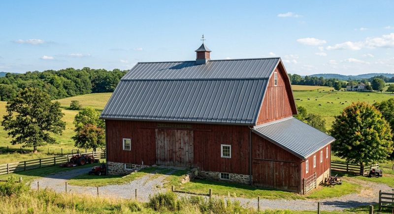 Barn Roof Replacement in Hilliard, OH