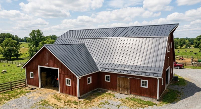 Barn Roof Replacement in Licking County, OH