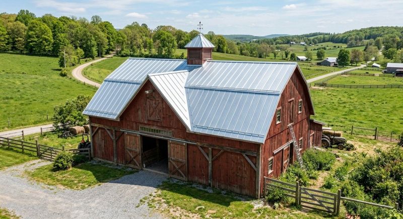 Barn Roof Replacement in Utica, OH