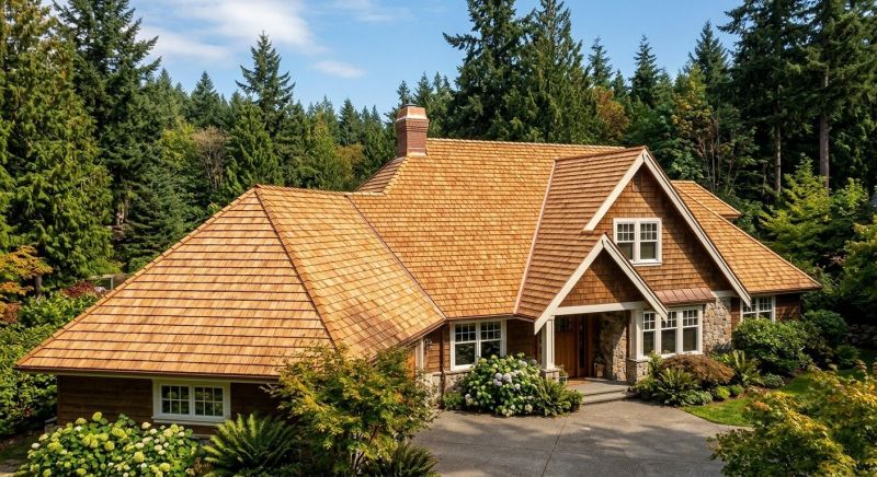 Cedar Roof Installation in Delaware, OH