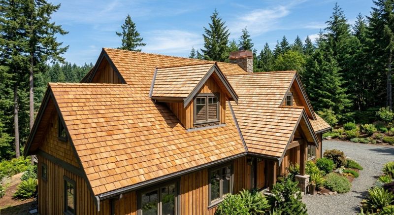 Cedar Roof Installation in Ostrander, OH