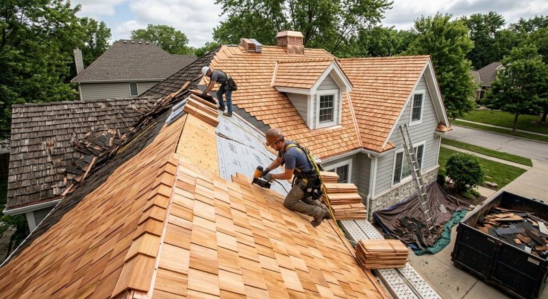 Cedar Roof Replacement in Utica, OH