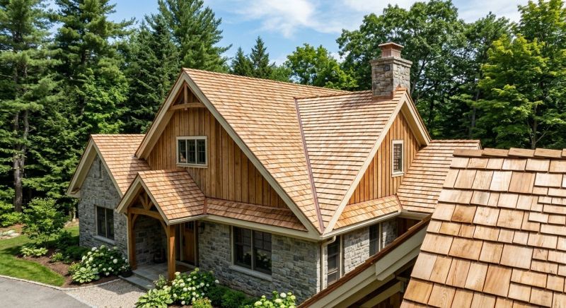 Cedar Shake Roof Construction in Delaware, OH
