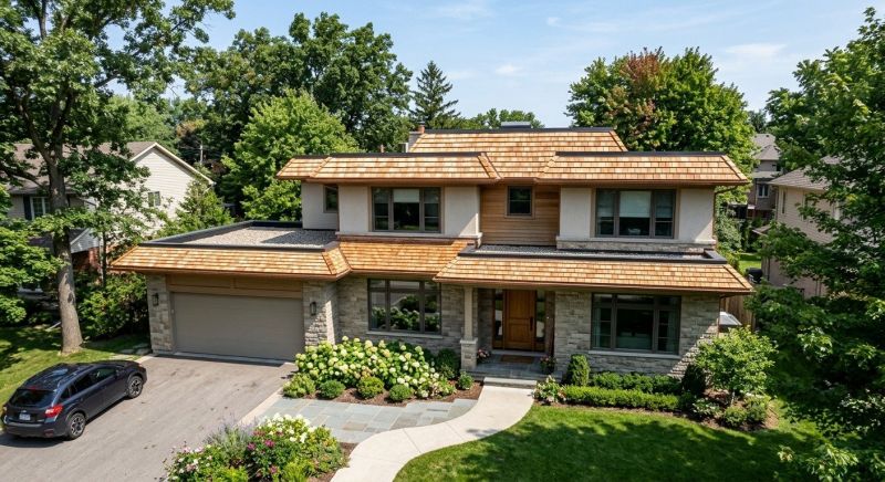 Cedar Shake Roof Construction in Granville, OH