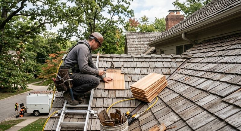 Cedar Shingles Repair in Delaware, OH