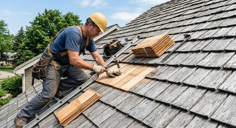 Cedar Shingles Repair in Mount Vernon, OH