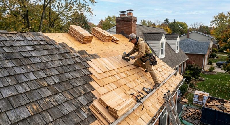 Cedar Shingles Replacement in New Albany, OH