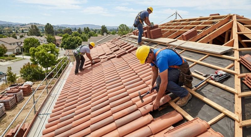 Clay Roof Installation in Licking County, OH