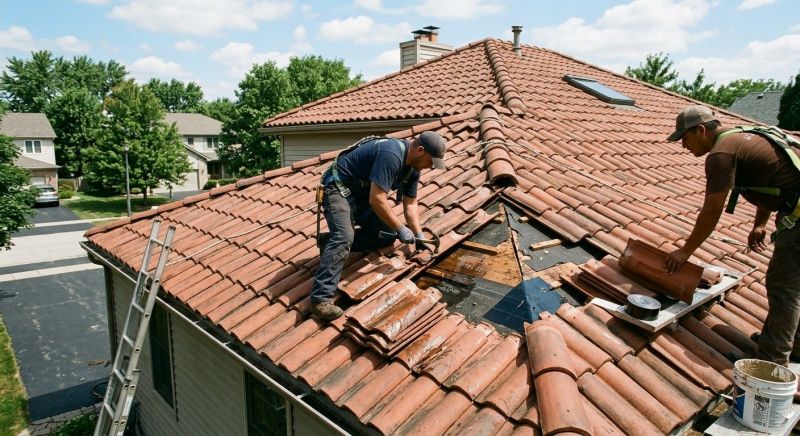 Clay Roof Leak Repair in Sunbury, OH