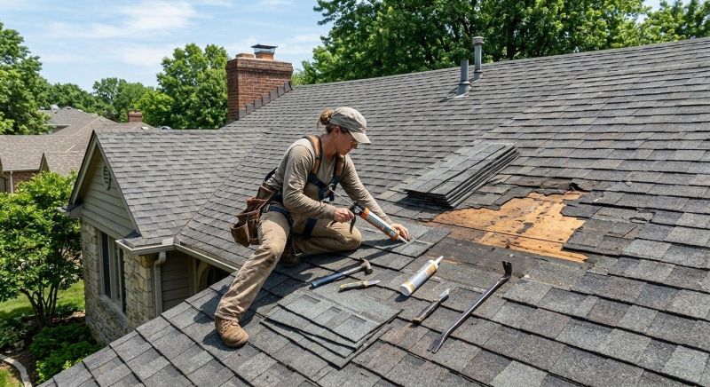 Collapsing Roof Repair in Sunbury, OH