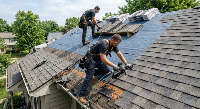 Composite Shingle Repair in Sunbury, OH