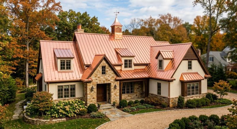 Copper Roof Repair in Sunbury, OH