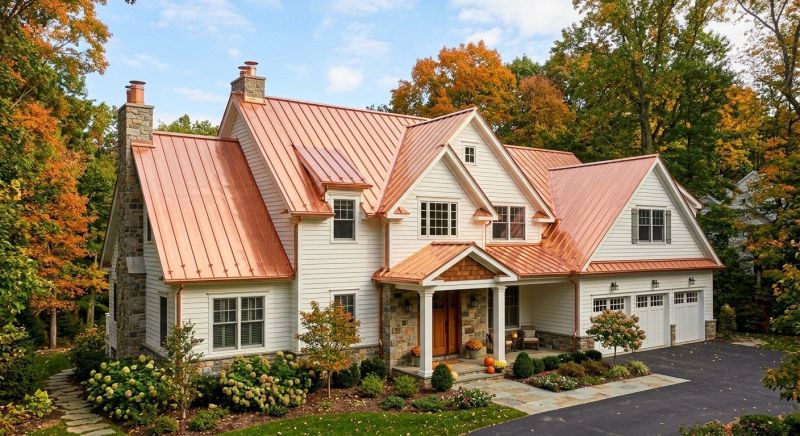 Copper Roof Replacement in Sunbury, OH