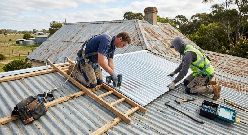 Corrugated Roof Repair in Mount Gilead, OH