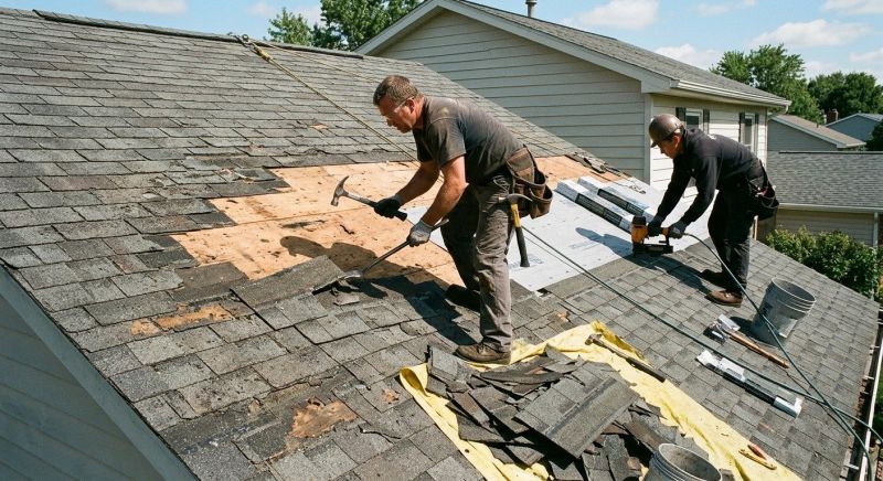 Damaged Roof Repair in Delaware County, OH