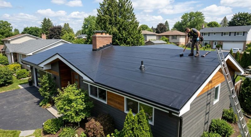 Epdm Roof Installation in Granville, OH