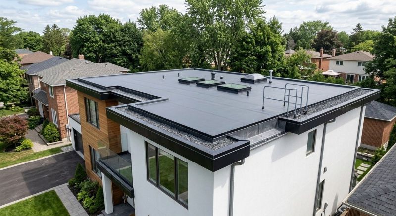 Flat Roof Installation in Westerville, OH
