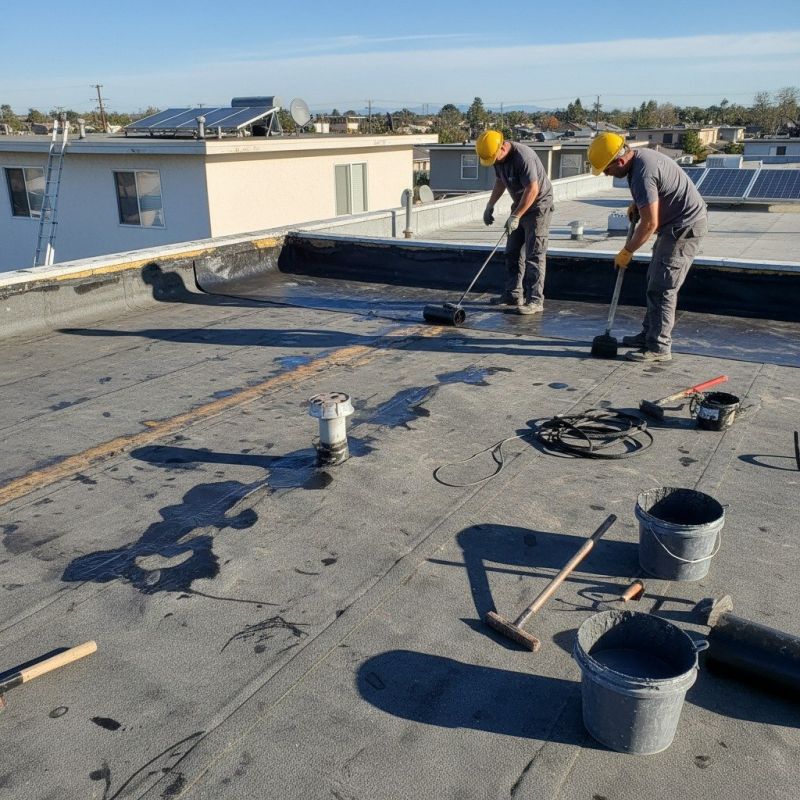 Flat Roof Repair in Galena, OH