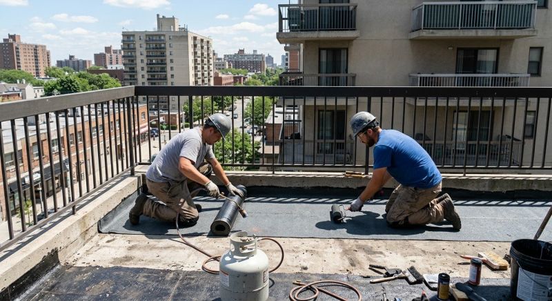 Flat Roof Repair in Marengo, OH