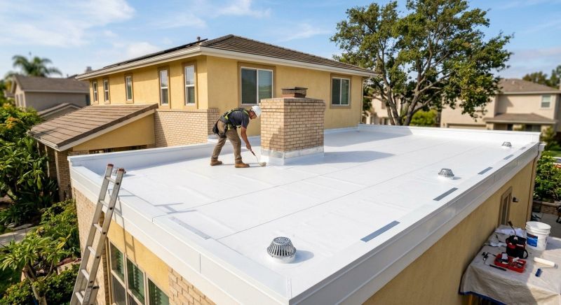 Flat Roof Repair in Morrow County, OH