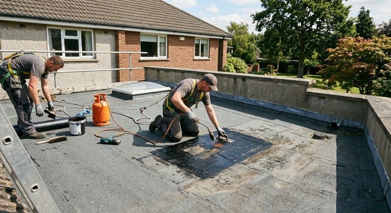 Flat Roof Repair in Waldo, OH