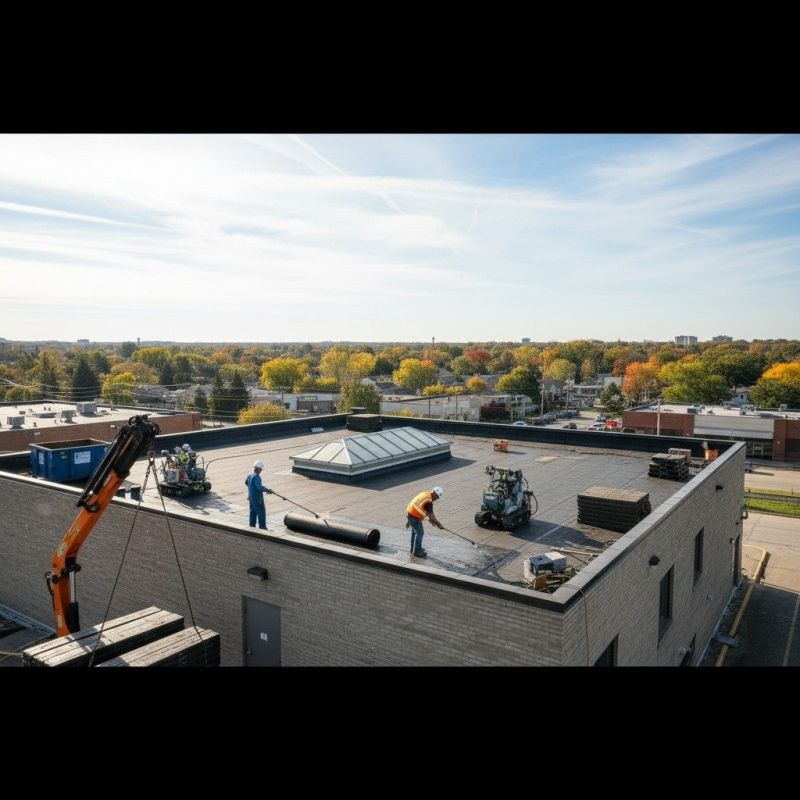 Flat Roof Replacement in Delaware, OH