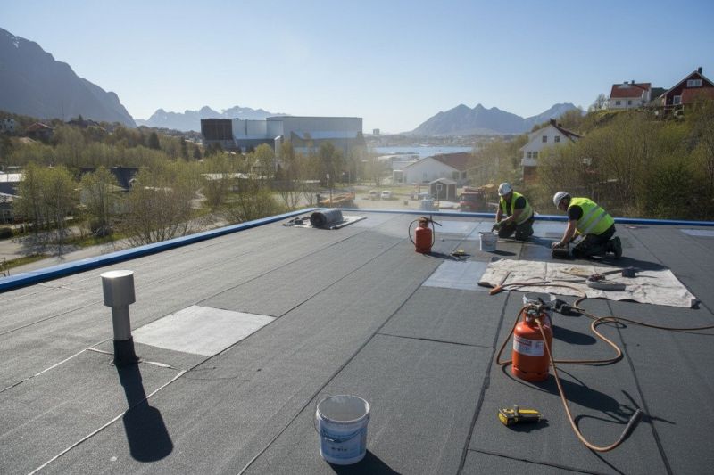 Flat Roof Replacement in Sunbury, OH