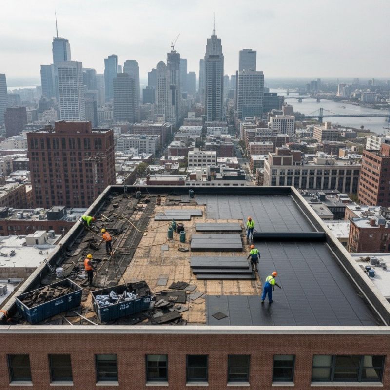 Flat Roof Replacement in Ostrander, OH
