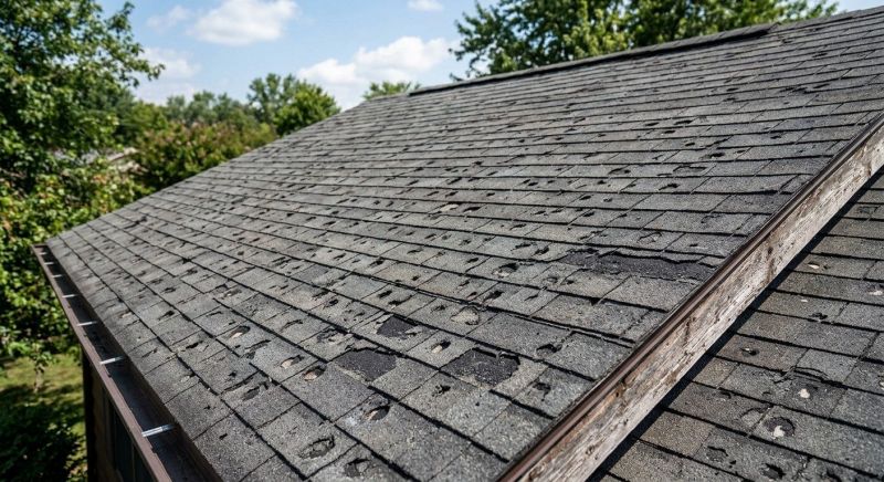 Hail Damage Roof Repair in Hilliard, OH