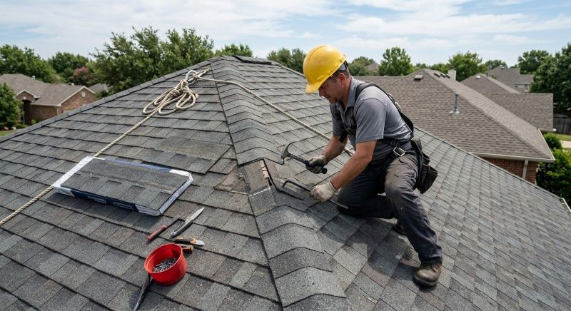 Hip Roof Shingle Replacement in Sunbury, OH
