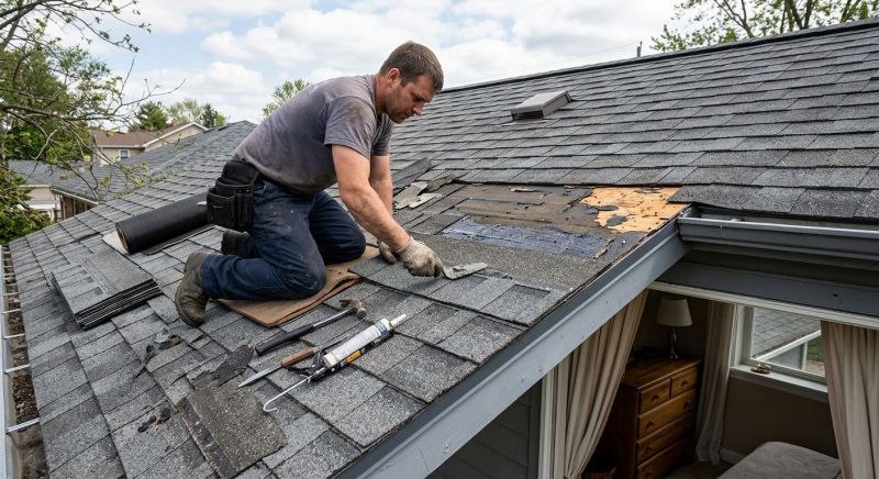 House Roof Repair in Chesterville, OH