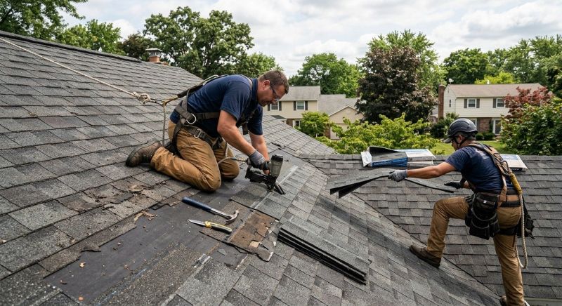 House Roof Repair in Mount Vernon, OH
