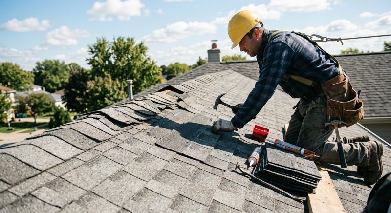 House Roof Repair in Mount Vernon, OH