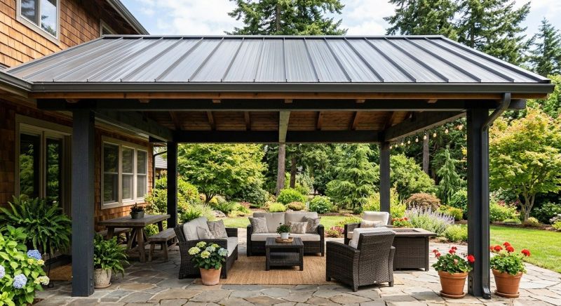 Metal Patio Roof Repair in Sunbury, OH