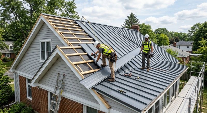 Metal Roof Installation in Centerburg, OH